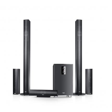Das Teufel Concept CL 300 hat sechs Cinch-Eingänge ab Subwoofer für ein analoges 5.1-Signal.