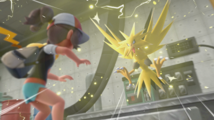 Das legendäre Pokémon Zapdos