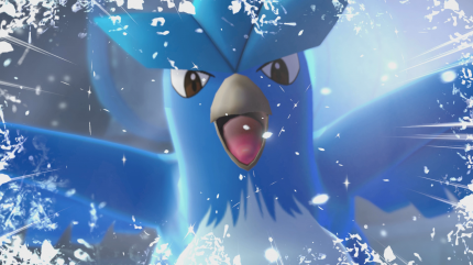 Das legendäre Pokémon Arktos