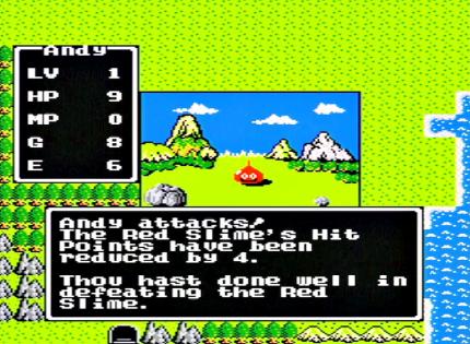 Der Schleim ist der erste Gegner, der euch auf der Oberweltkarte in Dragon Quest begegnet. Inzwischen dient er als Markenzeichen für die gesamte Reihe.