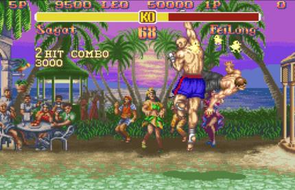 In neuen Fighting Games sind 2- oder 3-Treffer-Combos eher wenig wert – hier allerdings kosten sie den getroffenen Charakter einen Haufen Lebensenergie.