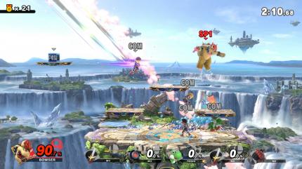 Etwas zurechtgestutzt wurden die Zusatzmodi: Target Smash und Homerun Contest etwa sind raus. Die Multi-Smashes machen aber wieder einmal viel Laune.
