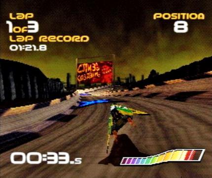 Wipeout (1995) punktete mit rasantem Gameplay und&nbsp;<br>
coolem Techno-Soundtrack.&nbsp;