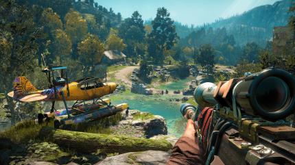 Mit dem Expeditionen-Feature könnt ihr in Far Cry New Dawn auch in Regionen außerhalb von Hope County fliegen.
