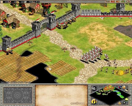 Nachdem der Vorgänger in der Antike angesiedelt war, widmete sich Age of Empires 2 (1999) dem Mittelalter. Im Bild seht ihr die Erweiterung The Conquerors. (1)