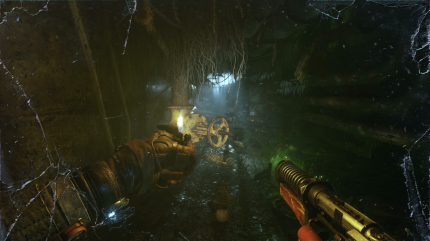 Auch in Metro Exodus gibt es wieder dunkle Tunnel, durch die ihr euch bewaffnet mit Feuerzeug und Gasmaske hindurchkämpfen müsst.