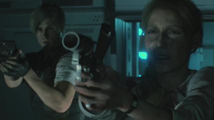 Annette Birkin will dem G-Virus selbst den Garaus machen.