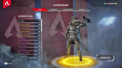 In den verdienten oder eingekauften Lootboxen findet ihr lediglich optische Upgrades wie Skins für die einzelnen Legenden.