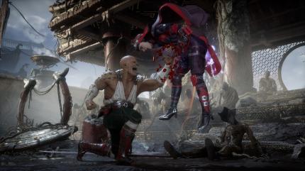 Shang Tsungs Inselruine: Beim Detailgrad der Arenen legen die Entwickler nochmals eine Schippe drauf. Mit dem passenden Bildschirm und einer PS4 Pro erstrahlt die Action natürlich in 4K-Auflösung (1)