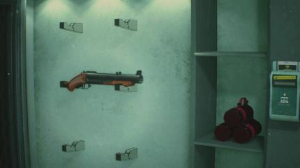 Statt der Shotgun nutzt Claire einen Granatwerfer.