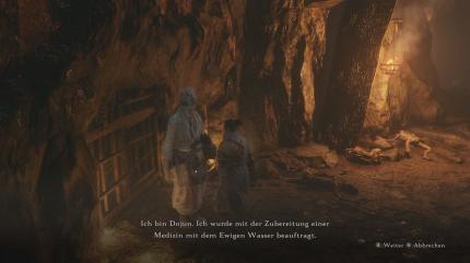 Im Verlies sind allerlei seltsame Gestalten unterwegs, die den Chirurgen suchen.
