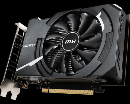 MSI GeForce GTX 1650 Aero ITX 4G OC