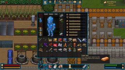 Moderne Waffen, Kampfanzug und Erste-Hilfe-Packs: <em>Cryofall </em>entpuppt sich im Endgame doch noch als Science-Fiction-Spiel. (1)