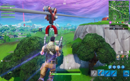 In unserem Multiplayer-Praxistest life Fortnite via GeForce Now tadellos. Wer über einen Internettarif mit Volumenbeschränkung verfügt, sollte allerdings vorsichtig sein – pro Stunde gehen in FullHD im Durchschnitt etwa zehn Gigabyte durch die Leitung.