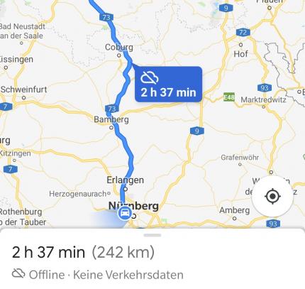 Google Maps funktioniert grundsätzlich auch ohne Internet und unterstützt Offline-Karten - aber aktuelle Verkehrsinformationen (Staus, Unfälle) fehlen dann.