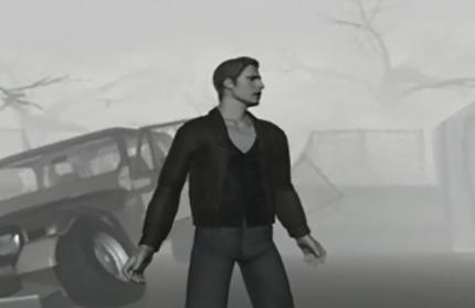 In Silent Hill angekommen: Kurz nach dem Autounfall sucht Harry Mason nach seiner verschwundenen Tochter Cheryl.&nbsp;