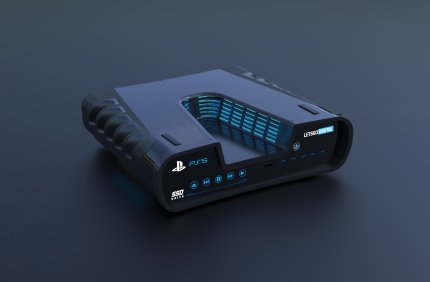Ein mögliches Design der PS5 kursierte schon seit Monaten im Netz.