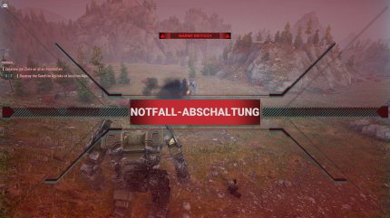 Mechwarrior 5: Mercenaries - Erzeugt ihr durch eure Waffensysteme zu viel Hitze, riskiert ihr eine Not-Abschaltung. Damit wird euer Mech für einige Sekunden zu einem reglosen Ziel für Angreifen. Unbedingt vermeiden!