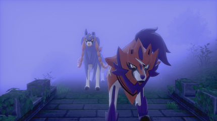 Stehen diese beiden Pokémon nun wirklich vor uns oder betrachen wir eine Illusion? So richtig sicher können wir uns im Verlauf der Geschichte nicht sein.&nbsp;