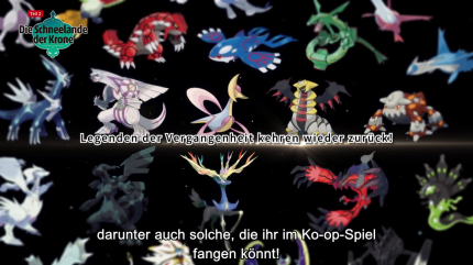 Mit dem Erweiterungspass werden alle(?) legendären Pokémon aller vorhergegangener Hauptspiele der Reihe zu Pokémon Schwert &amp; Schild hinzugefügt.