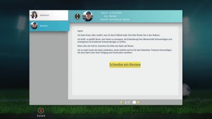 Lieblos portiert: Im Text der Xbox-Fassung findet sich ein Verweis auf eine Bewertung auf Steam.