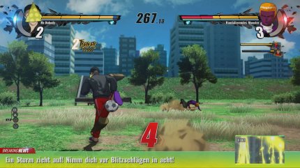 Spontan auftretende Events sorgen für Abwechslung in den Kämpfen.