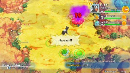 Das eingängige Gameplay macht noch genauso Spaß wie früher. Ein bisschen hübscher und abwechslungsreicher hätten die Dungeons aber gerne sein dürfen.