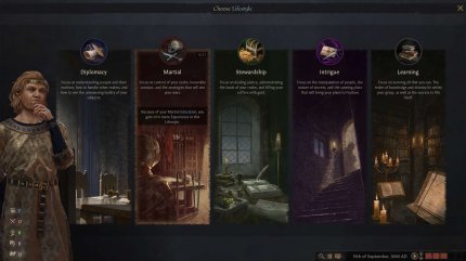 Crusader Kings 3 gibt euch die Wahl zwischen fünf Lebensstilen, die sich gravierend auf eure Fähigkeiten auswirken und das Regieren deutlich erleichtern können.
