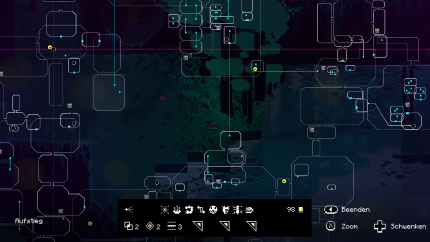 Die Map in Resolutiion ist groß und leider alles andere als übersichtlich.