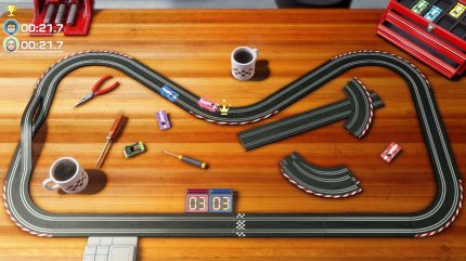 Wer kommt zuerst ins Ziel? In 51 Worldwide Games legt ihr nicht nur Karten, sondern steuert auch kleine Autos.