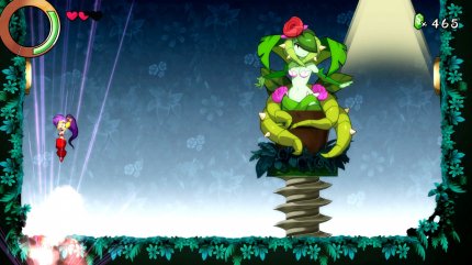 Die kreativ gestalteten Bosse sind keine große Herausforderung, sie machen aber Spaß. Generell ist Shantae and the Seven Sirens kein allzu schwieriges Abenteuer.