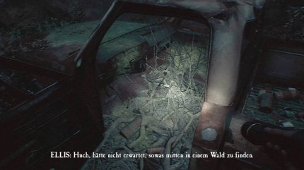Elliot redet im Spiel nicht nur mit sich selbst und mit Bullet, sondern steht auch <br> per Funk sowie mit dem Handy mit anderen Personen in direktem Kontakt.