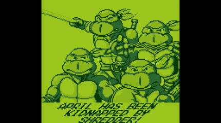 Auch auf dem Game Boy sorgten Leo, Donnie, Raf und Mikey für Furore.