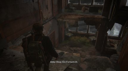 Fast geschafft, lauft in Richtung Tageslicht.