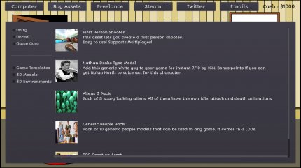 Im kommenden Asset Flip Tycoon Simulator für PC werdet ihr selbst zum Ersteller minderwertiger Spieleklons. Corona-bedingt wurde der ursprüngliche für Anfang März geplante Launch jedoch auf unbestimmte Zeit verschoben. <br> &nbsp;