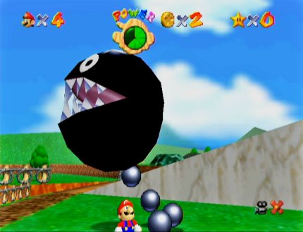 Warum zu König Bob-Omb laufen, wenn man stattdessen auch einfach den Kettenhund befreien kann? Freie Wahl lautet die Devise!