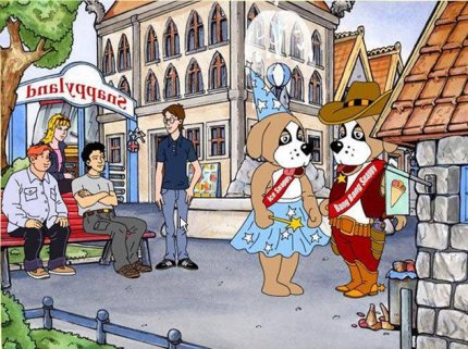 In Alarm in der Geisterbahn belauschen TKKG ein unheilvolles Gespräch und gelangen so an einen neuen Fall im Freizeitpark.
