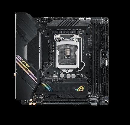 Asus ROG Strix H470 I Gaming für Intel Sockel 1200.