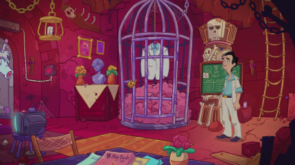 Larrys Zimmerchen ist vollgestopft mit Erinnerungen an den ersten Teil.