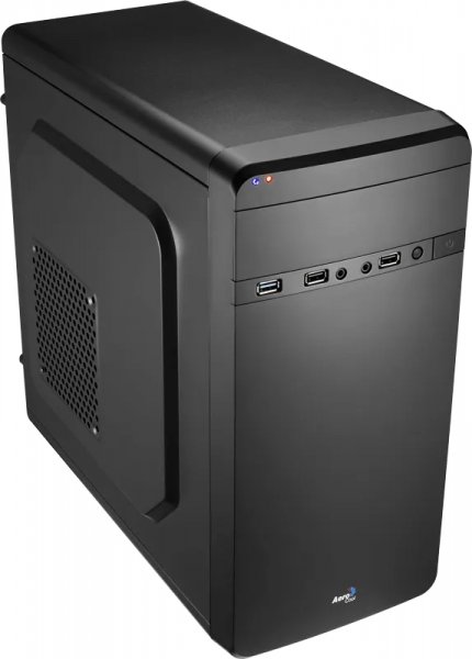 Das AeroCool QS 180 hat die Optik eines Standard-Gehäuses, ist aber mit etwa 20 Litern Volumen für ein &micro;ATX-Modell sehr klein.