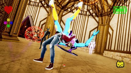 Wenn eine Alien-Übermacht die Erde zu vernichten droht, ist das natürlich ein Job für den besten Assassinen der Welt: Travis Touchdown, Held von No More Heroes.