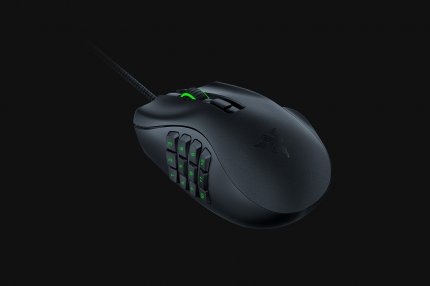 Mäuse, die wie die Razer Naga X eine ganze Armada an Buttons an der Seite haben, richten sich an MMO-Spieler.