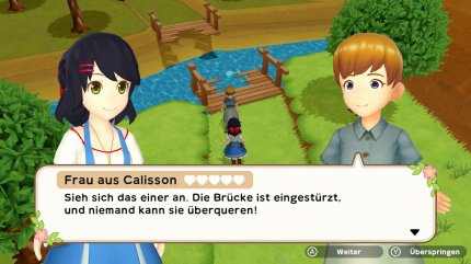 Aufgaben aus dem Quest-Generator: Dieser NPC hat nicht einmal einen Namen und will Holz von uns zum Reparieren der Brücke. Zum Einschlafen!