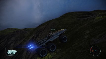 Der berüchtigte Mako-Panzer lässt sich jetzt deutlich besser steuern und hat mit dem Booster ein sinnvolles Upgrade zur Bewältigung von zerklüfteten Planeten erhalten.