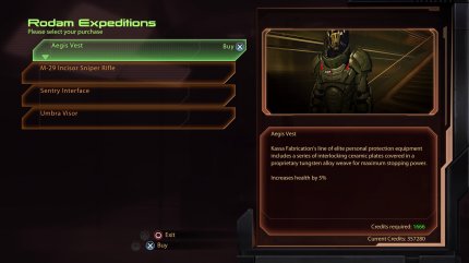 Die aus zahlreichen Bonus-DLC stammenden Gegenstände wurde sinnvoll im Spiel verteilt, wo man sie unter anderem bei Händlern zum Erwerb findet.