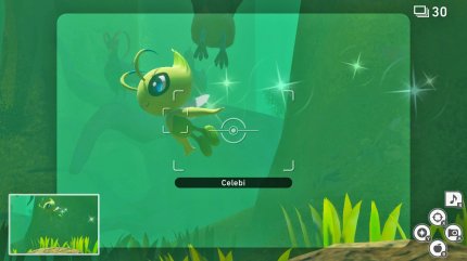 Celebi huscht im letzten Teil der Route Wandelwald hin und her.