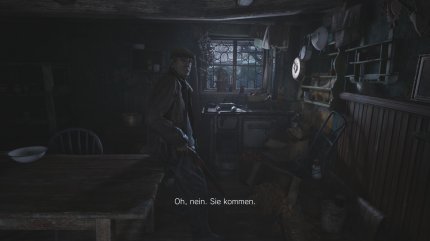 Die Dorfbewohner verstecken sich vor den Werwölfen.