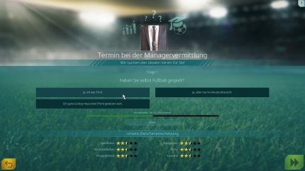 Jobvermittlung mal anders: Basierend auf euren Angaben weist euch We Are Football einen passenden Anfangsklub zu.