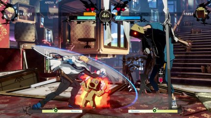 Im Arcade-Modus tretet ihr gegen viele verschiedene Gegner an, die euch mit seltsamen Attacken wie Stofftieren überraschen können.