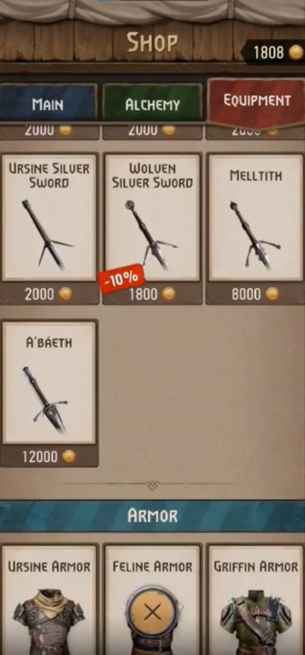 Der Ingame-Shop nacht sich immer mal wieder bemerkbar und lockt mit einigen essentiellen Gegenständen. Wenn ihr euch geduldig auf Stufe 10 vorarbeitet könnt ihr dem Shop jedoch recht gut aus dem Weg gehen.